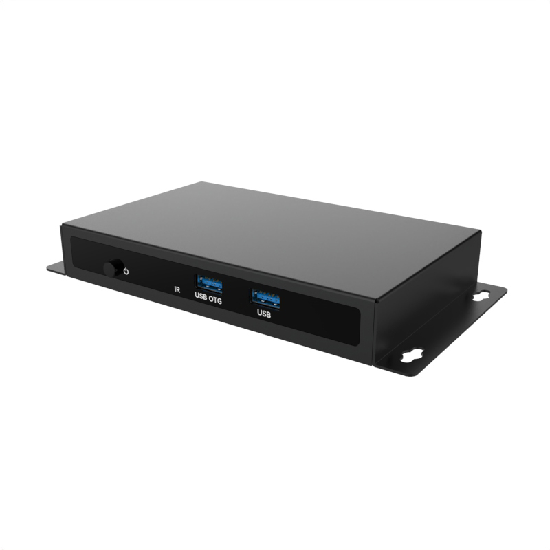 Media player Android, vue de dessus avec ports USB 3.0